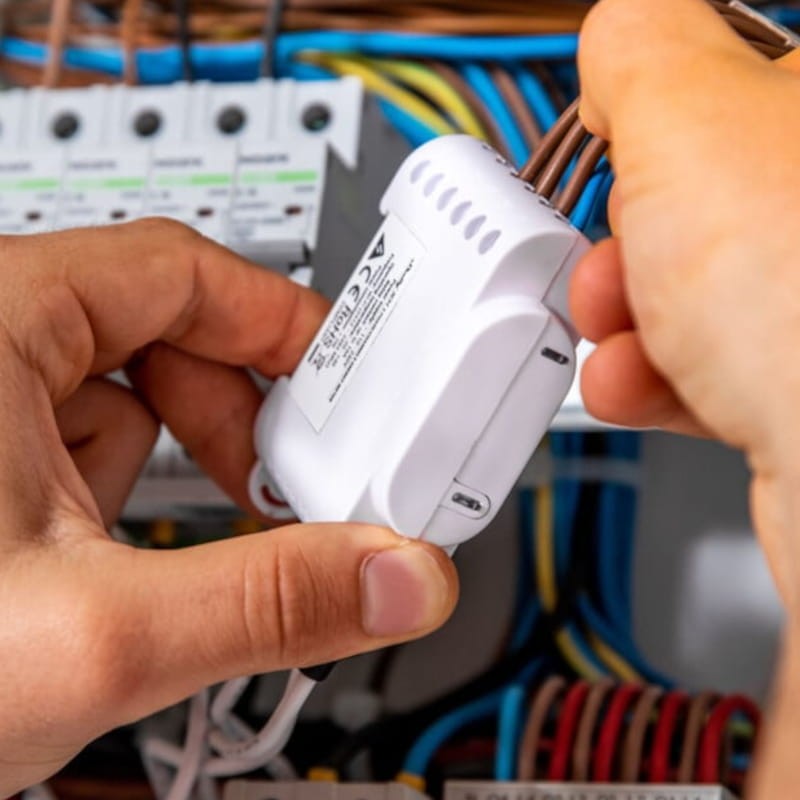Medidor de electricidad Relé Shelly 3EM 3x 120A - Ítem3