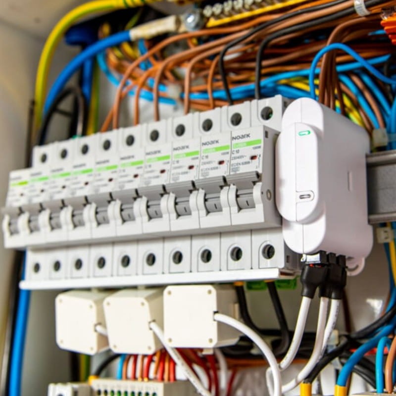 Medidor de electricidad Relé Shelly 3EM 3x 120A - Ítem4