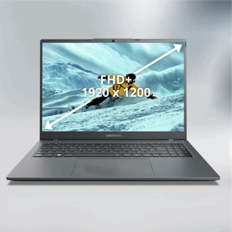 Medion Akoya MD62604 Intel Core i7-1255U/16GB/1TB/W11Home Gris - Portátil 16 - Ítem5