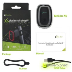 Meilan X6 Smart Bike Tail LED - Item5