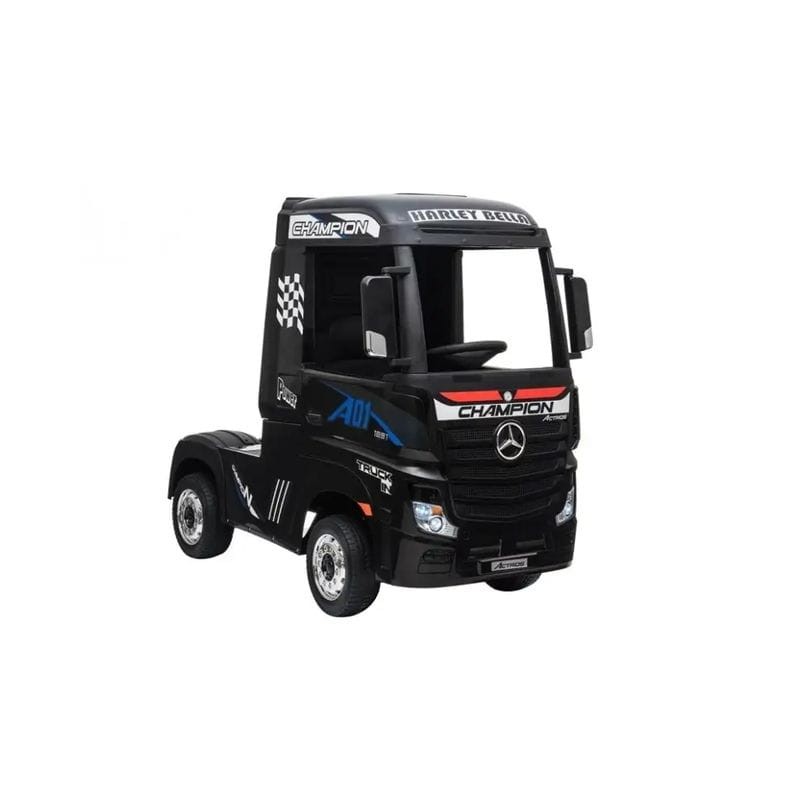 Mercedes Actros HL358 12V Negro - Coche eléctrico para niños - Ítem1