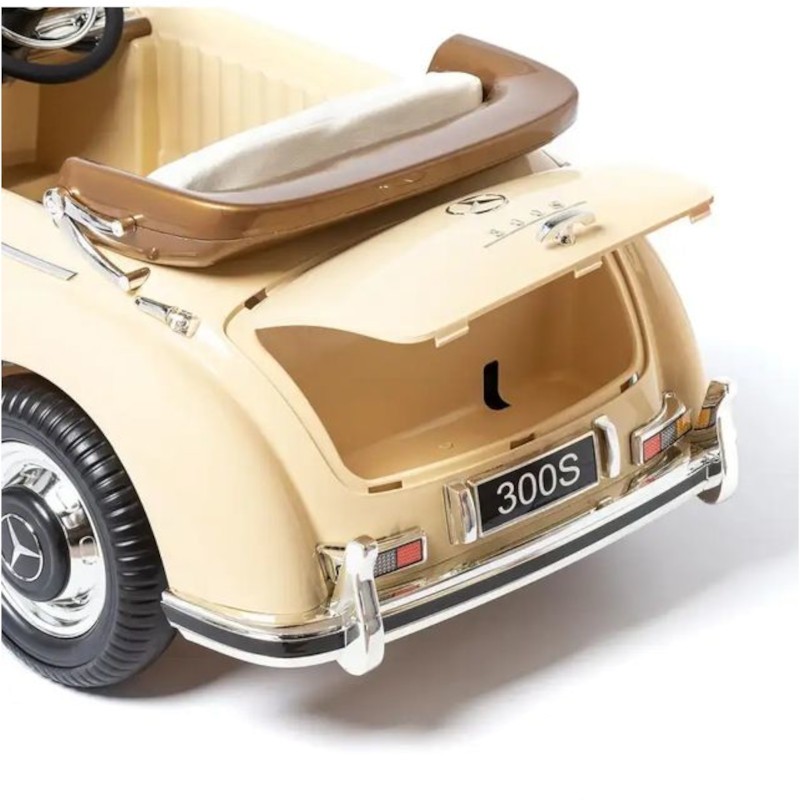 Mercedes Benz 300s 12V Beige - Coche eléctrico para niños - Ítem11