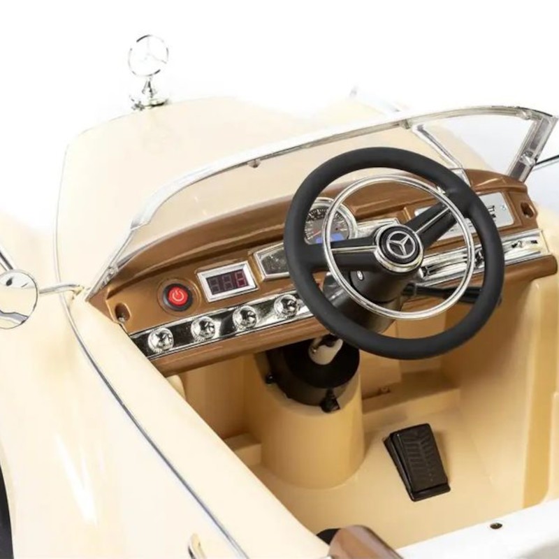 Mercedes Benz 300s 12V Beige - Coche eléctrico para niños - Ítem7