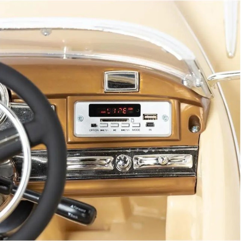Mercedes Benz 300s 12V Beige - Coche eléctrico para niños - Ítem8