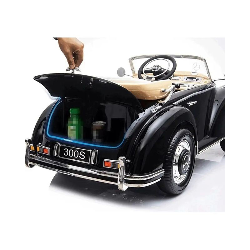 Mercedes Benz 300s 12V Negro - Coche eléctrico para niños - Ítem5