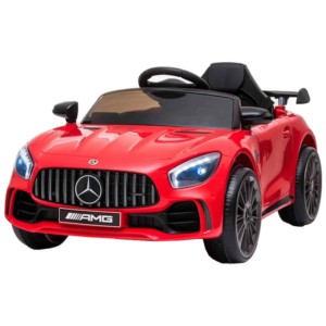 Coche eléctrico para niños Mercedes Benz GTR AMG 12V Rojo