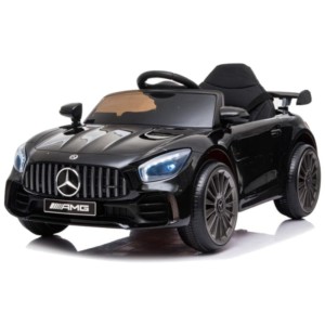 Mercedes Benz GTR AMG 12V Preto Com Licença - Carro Telecomandado para Crianças