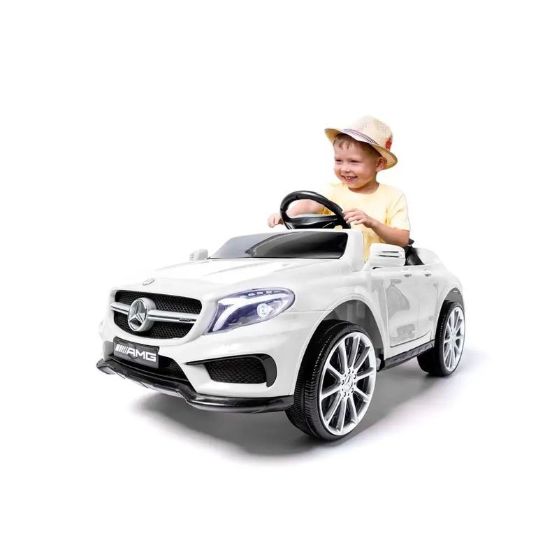 Mercedes GLA AMG 12V Blanco - Coche eléctrico para niños - Ítem1