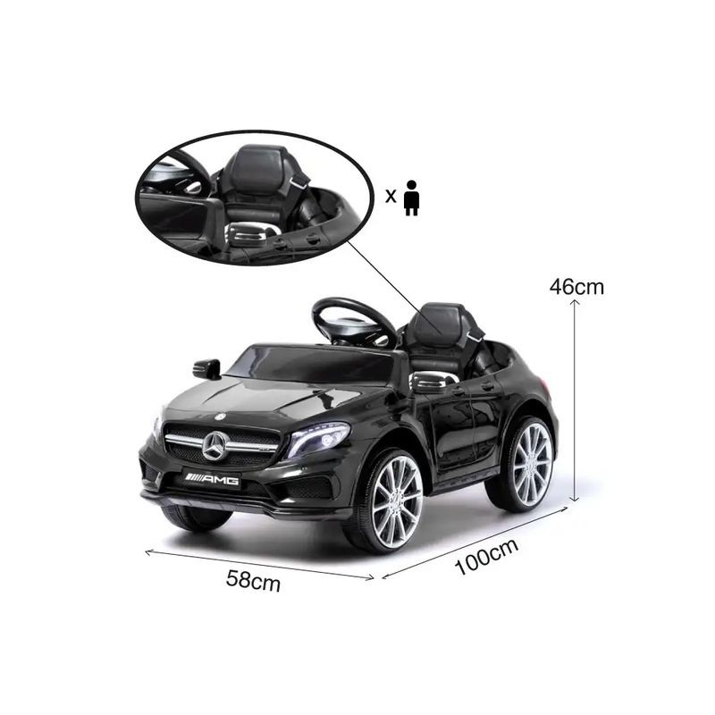 Mercedes GLA AMG 12V Noir - Voiture électrique pour enfants - Ítem12