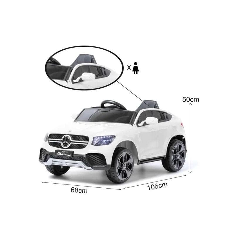 Dimensiones de Mercedes GLC Coupé Edition Blanco - Coche eléctrico para niños