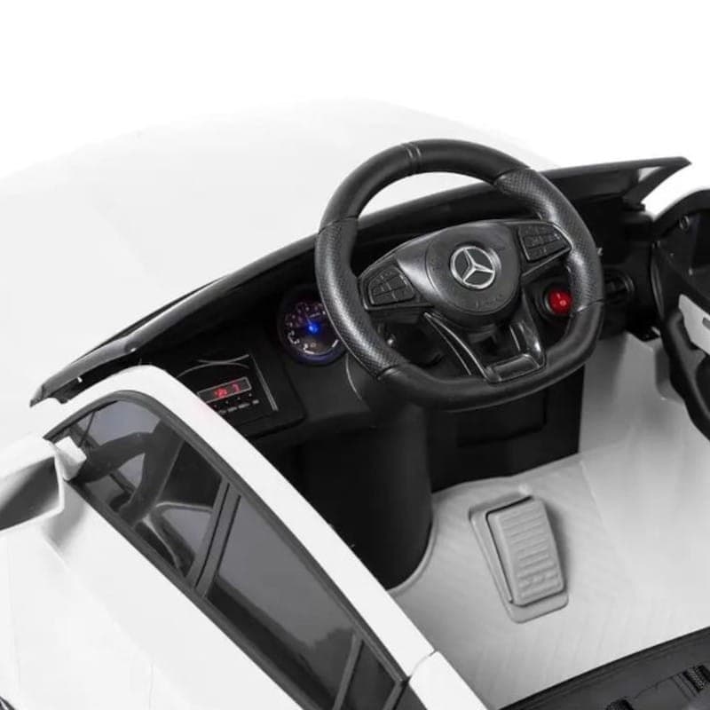 Volante de Mercedes GLC Coupé Edition Blanco - Coche eléctrico para niños