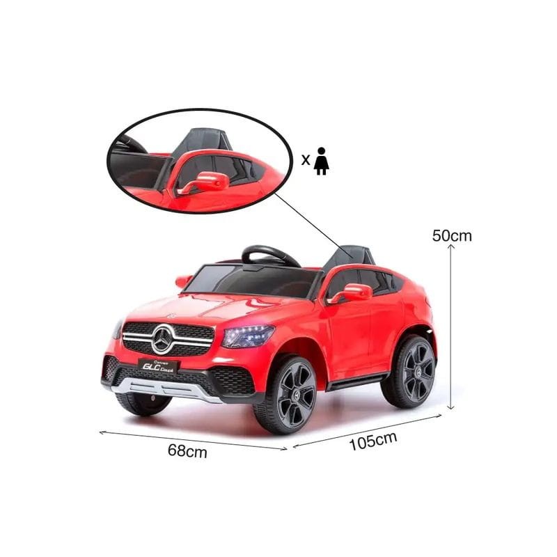 Mercedes GLC Coupé Edition Rojo - Coche eléctrico para niños - Ítem12