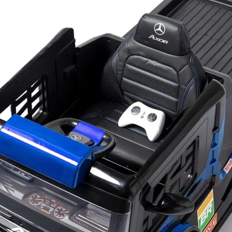 Truck Mercedes MB AXOR Lux 24V Bleu - Voiture électrique enfant - Ítem12