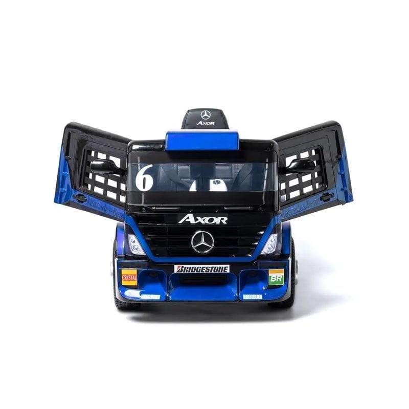 Truck Mercedes MB AXOR Lux 24V Bleu - Voiture électrique enfant - Ítem3