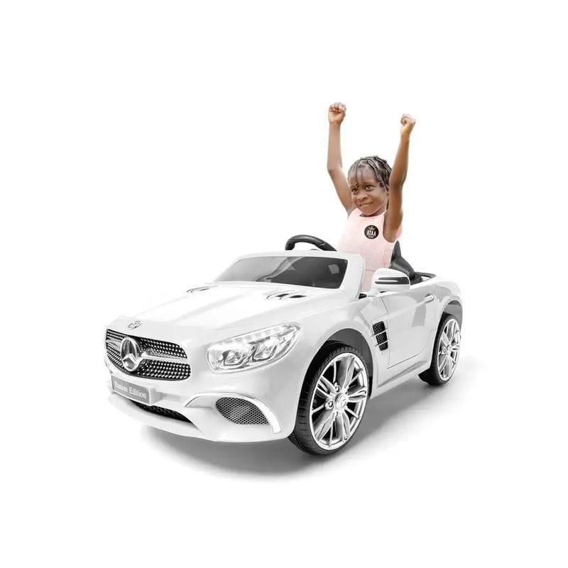 Mercedes SL400 12V Blanco - Coche eléctrico para niños - Ítem1
