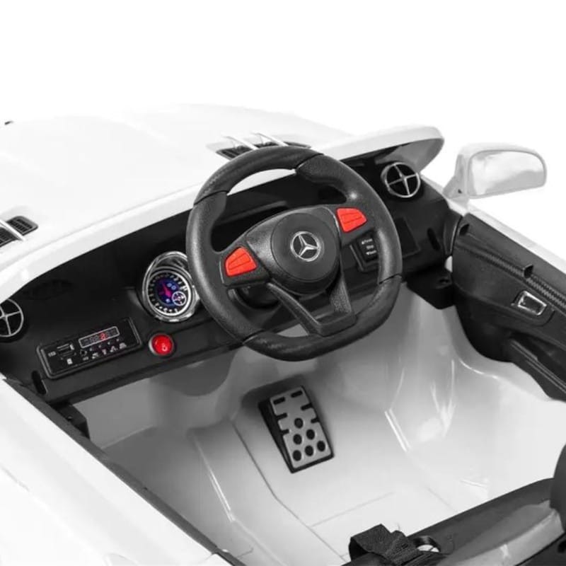 Mercedes SL400 12V Blanco - Coche eléctrico para niños - Ítem7