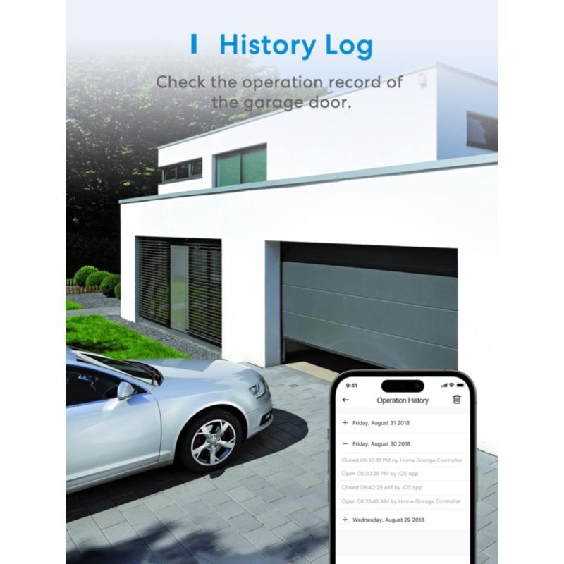 Meross MSG200 (HomeKit) - Abridor de puerta de garaje inteligente - Ítem5