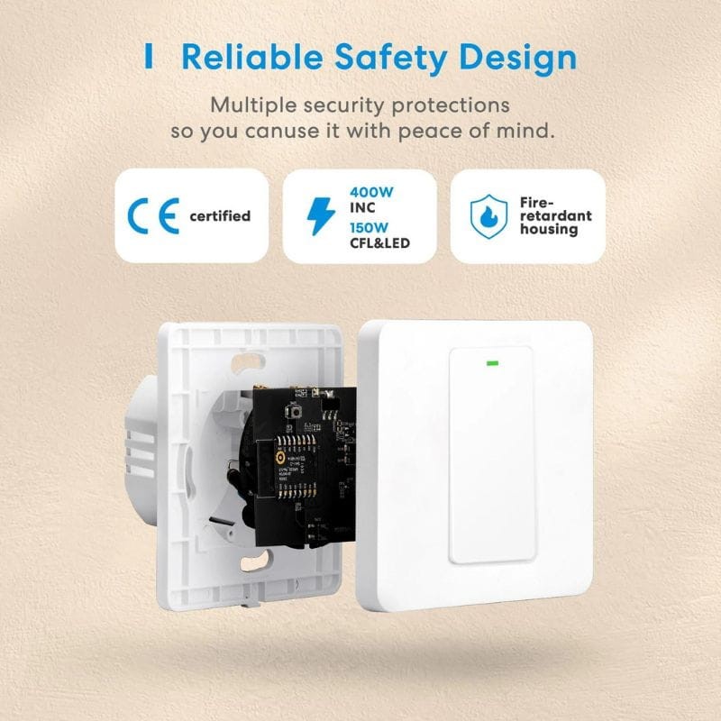 Meross MSS510X 1 canal HomeKit Blanc - Commutateur intelligent - Ítem2