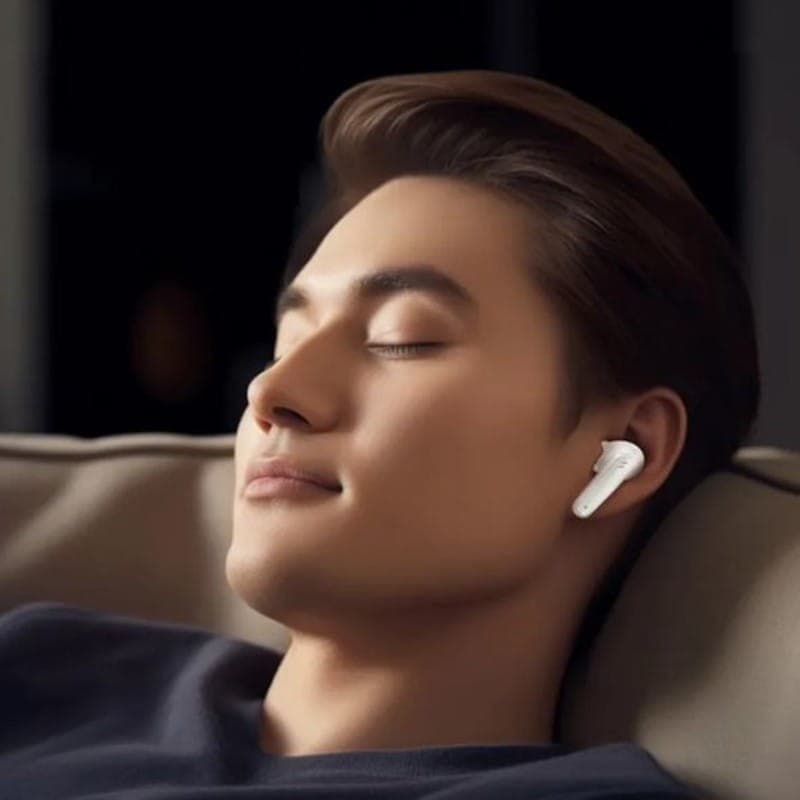 Pequenos Mibro Earbuds AC1 Branco - Auriculares Bluetooth
