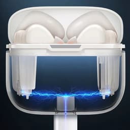Carregamento de Mibro Earbuds AC1 Branco - Auriculares Bluetooth