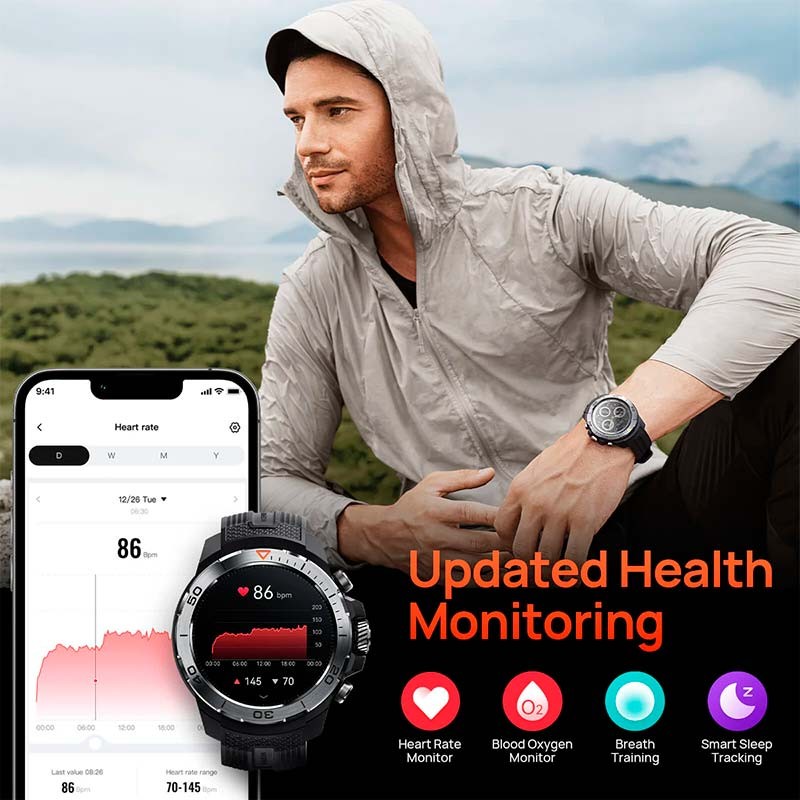 Mibro GS Explorer Verde - Smartwatch com GPS e NFC - Item4
