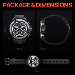 Mibro GS Explorer Noir - dimensions