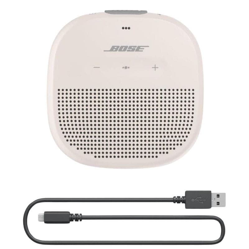 Bose SoundLink Micro Blanco - Altavoz Bluetooth con el cable de carga
