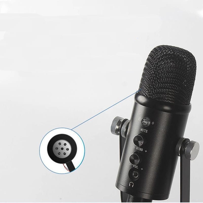Micrófono Condensador USB BM-86 PRO Streaming/Estudio + Soporte de Brazo - Ítem1
