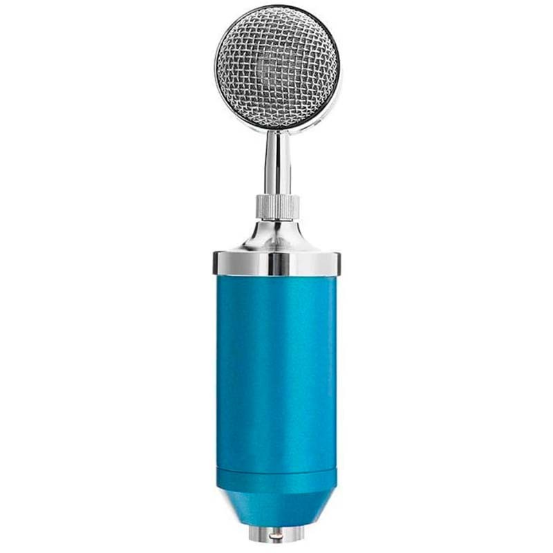 Microfone Condensador BM-3000 Streaming/Estúdio Azul