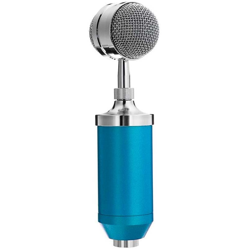 Micrófono Condensador BM-3000 Streaming/Estudio Azul - Ítem1