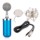 Microfone Condensador BM-3000 Streaming/Estúdio Azul - Item3