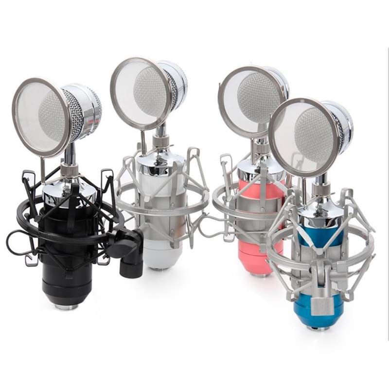Microfone Condensador BM-8000 Streaming/Estúdio Rosa - Item6