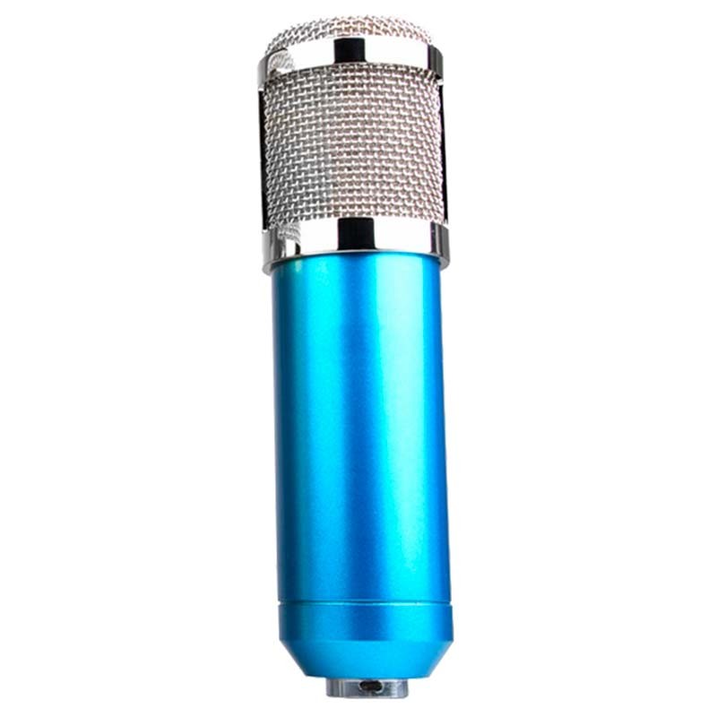 Microfone Condensador BM-900 Streaming/Estúdio Azul
