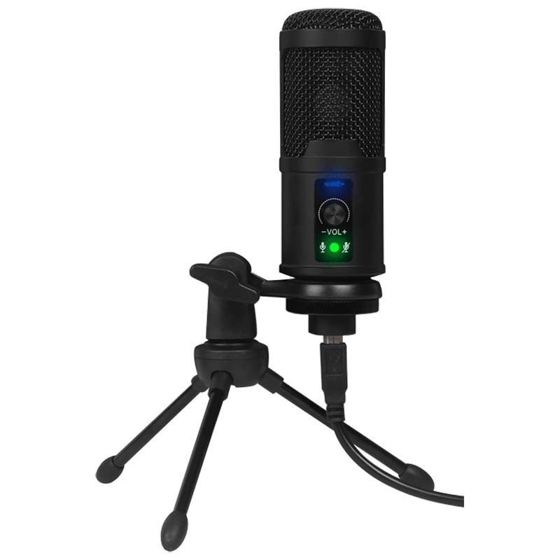 Microfone Condensador USB BM-65 Streaming/Estúdio