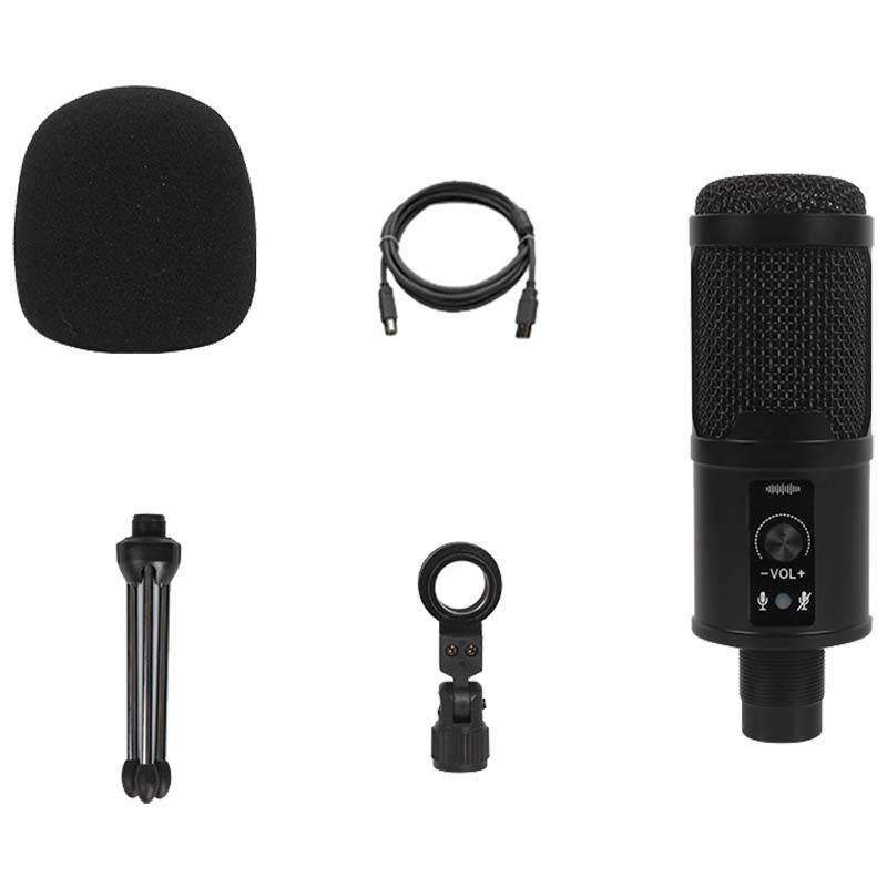 Microphone Condenseur USB BM-65 Streaming/Étude - Ítem3