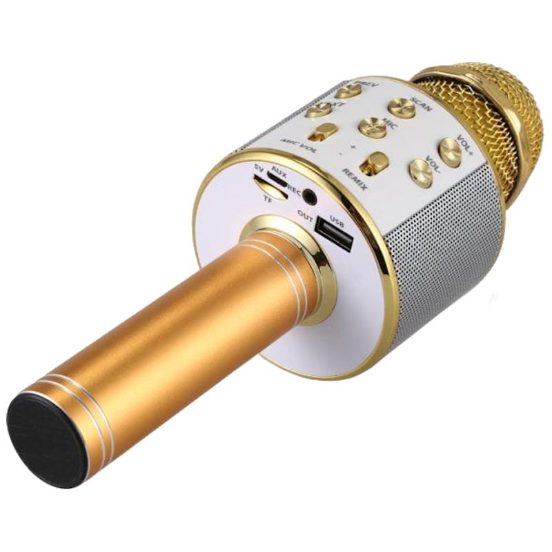 Microphone De Karaoké Sans Fil Pour Enfants 2 Microphones Sans Fil Lumineux  À Led Pour Fête À La Maison, Anniversaire, Cadeaux Pour Enfants, Mode en  ligne