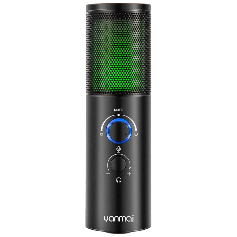 Microfone para jogos Yanmai Q18 RGB Streaming / Estúdio - Item1