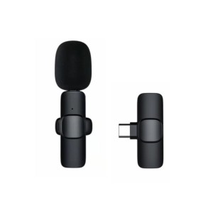 Microphone de Lavalier sans fil K1 Type-C Noir