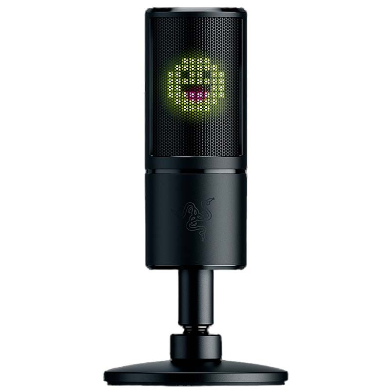 Micrófono Razer Seiren Emote con pantalla LED