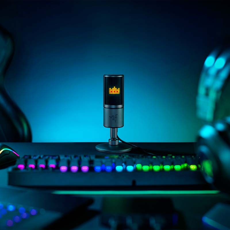 Microfone Razer Seiren Emote com ecrã LED - Item5