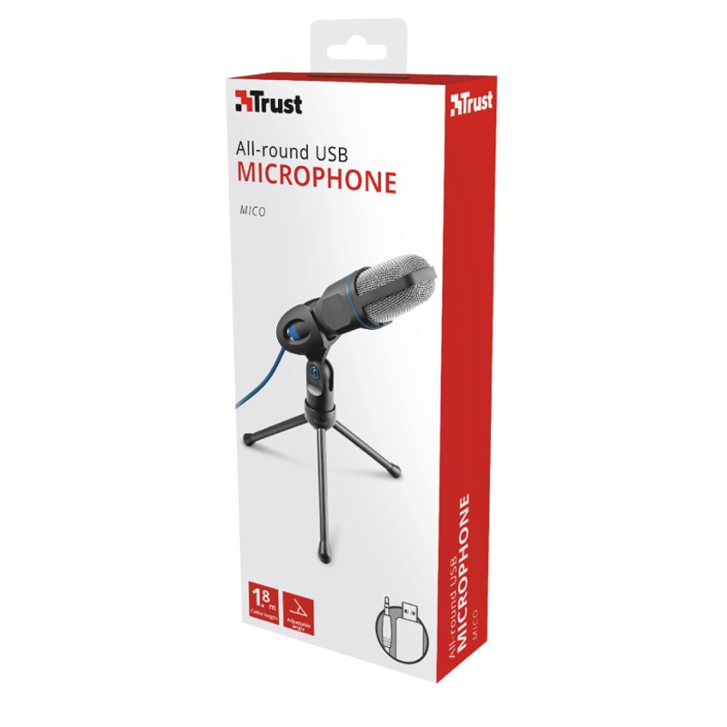 Buy Trust Mico Usb Microphone Powerplanet