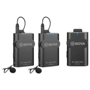 Micrófono inalámbrico Boya By-WM4 PRO K2 para Smartphone