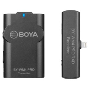 Micrófono inalámbrico Boya By-WM4 PRO K3 para Apple