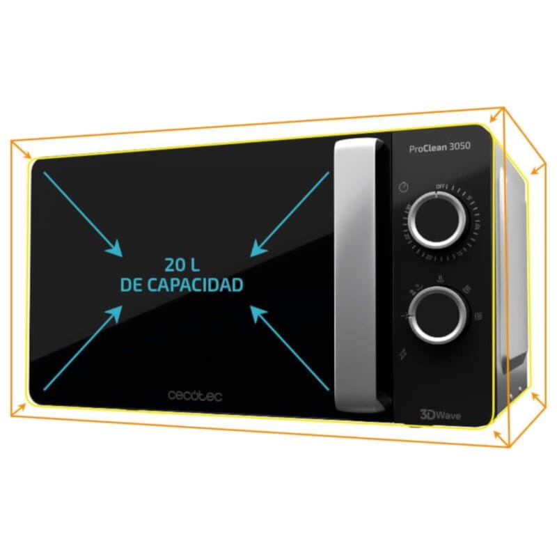 Microondas Cecotec ProClean 3050 - Ítem3