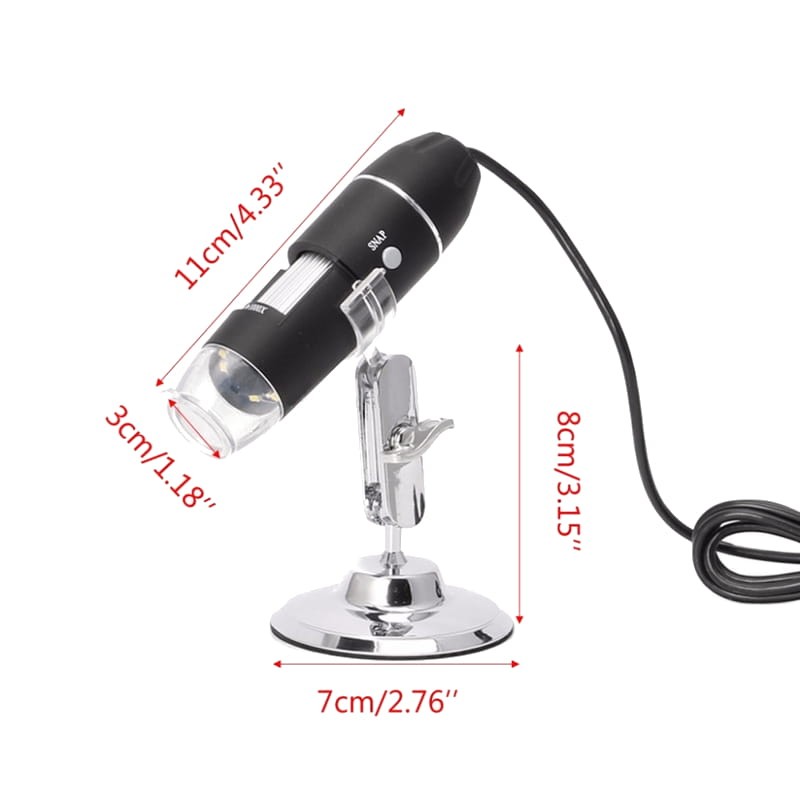 Digital Microscope 1600x Usb Connection
