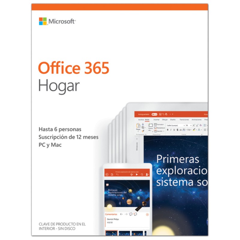 Microsoft Office 365 Home 6 Users / 1 License - Ítem1