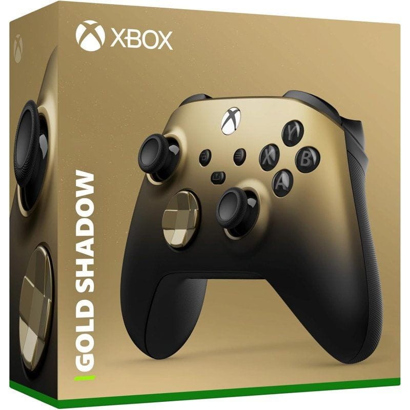 Manette sans fil Xbox - Édition Spéciale Gold Shadow pour la Xbox Series X/S,  la Xbox One et les appareils Windows