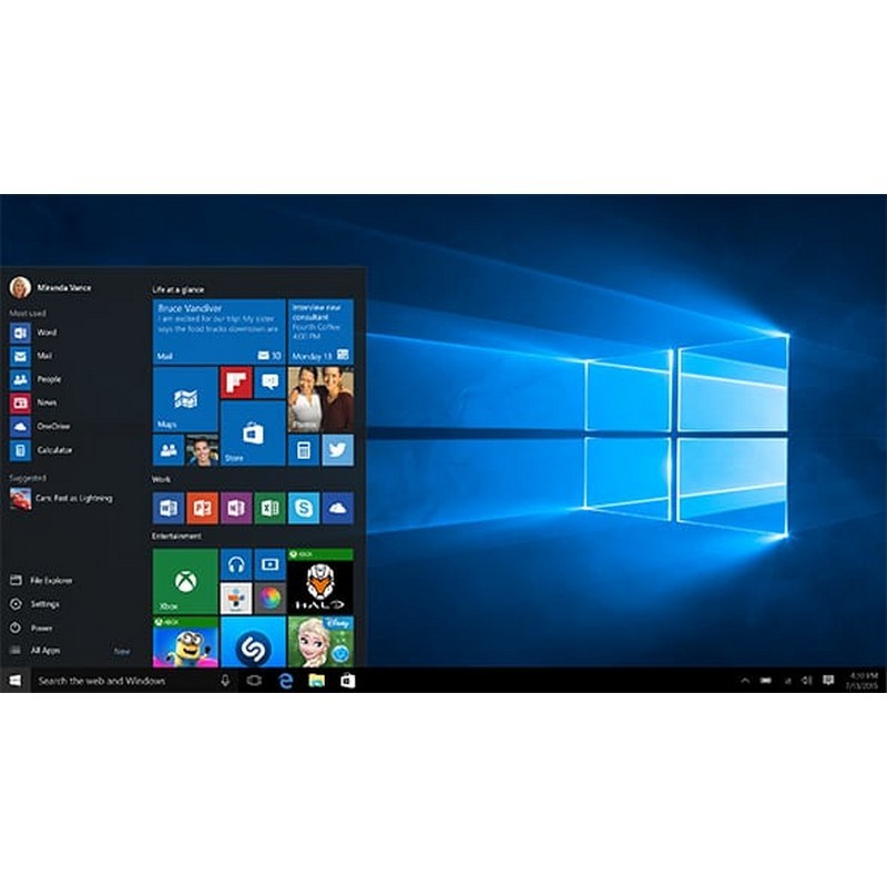 Microsoft Windows 10 Pro 64Bits - Item1