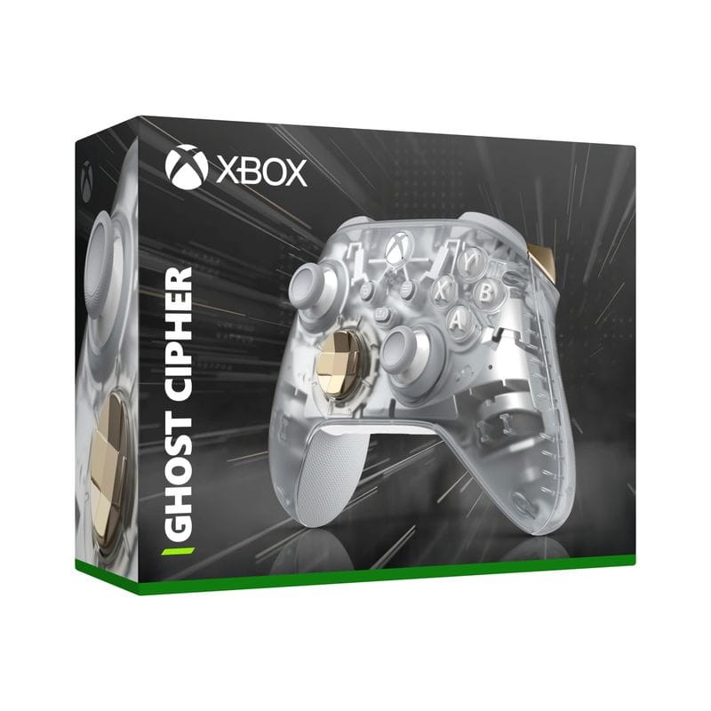 Controlador Sem Fios Xbox Series X/S Ghost Ouro Cipher - Microsoft Gamepad - Item7