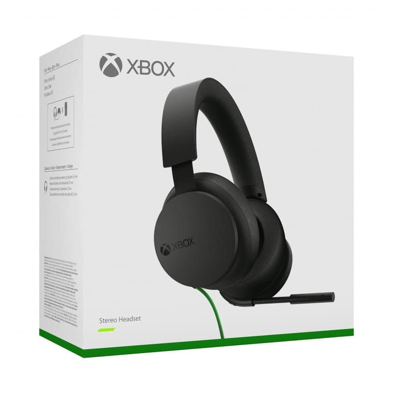Microsoft Xbox Stereo Headset Negro - Auriculares Gaming imagen de la caja